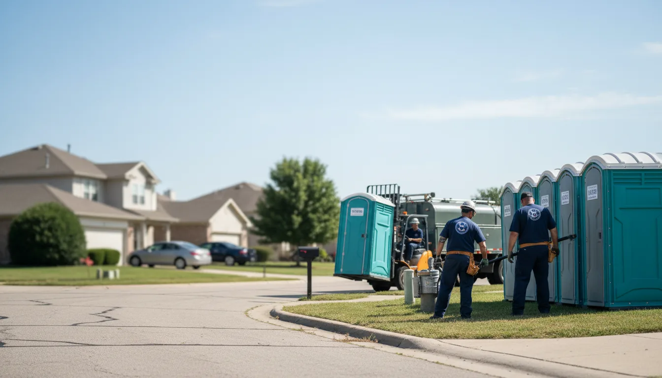 Porta Potty Rental in Franklin Grove, IL near me